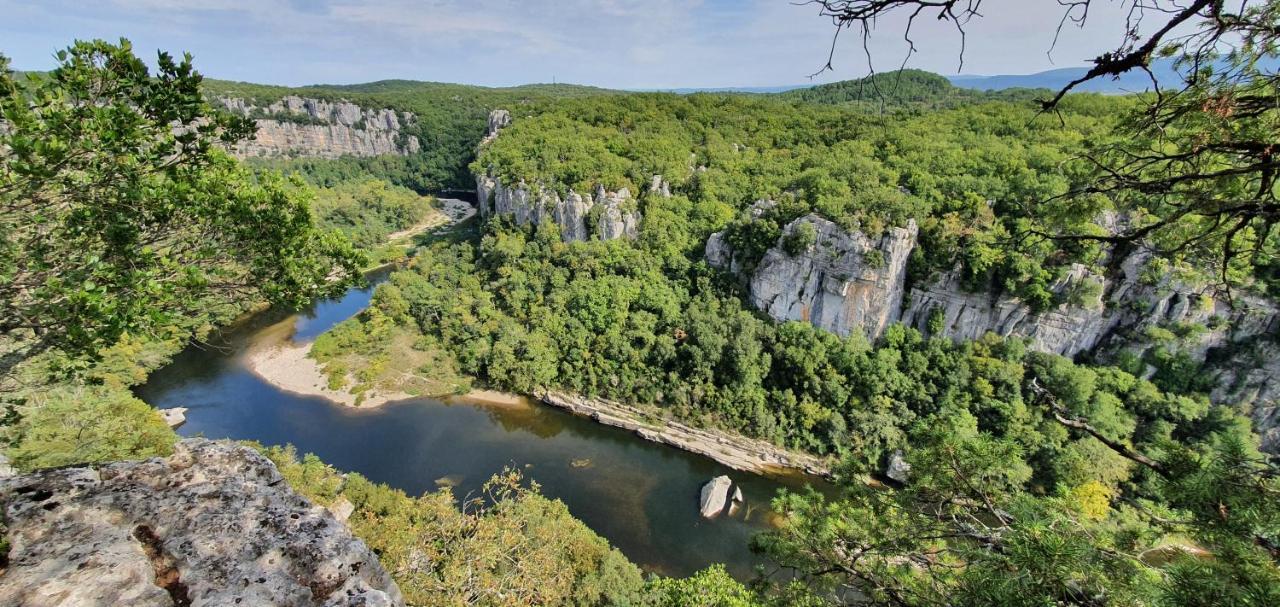 La Grange - Chez Gisi - Fuer Naturliebhaber, Abenteurer Und Geniesser Rocles (Ardeche) Exterior foto